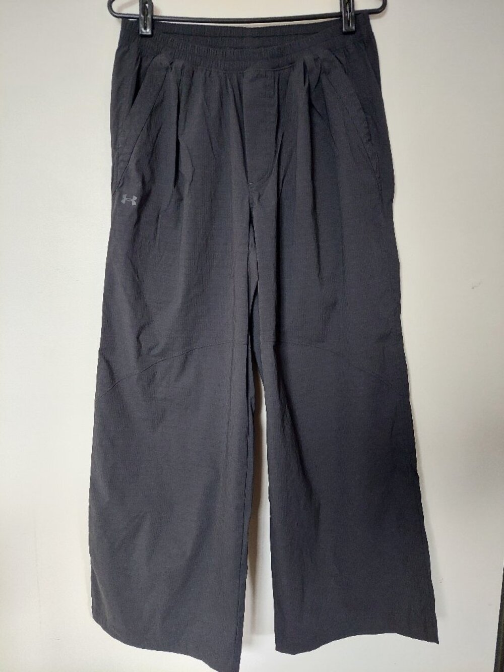 UNDER ARMOUR Loose fit Workout Pants 'Unstoppable' in Black
